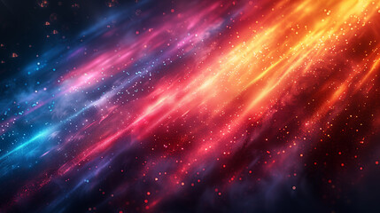 Obraz premium background with diagonal rays in yellow, orange and crimson shades.