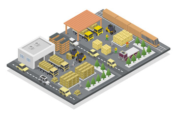 Isometric Warehouse
