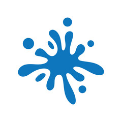 Water Splash Illustration Icon