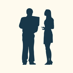 Human icon business persons vector