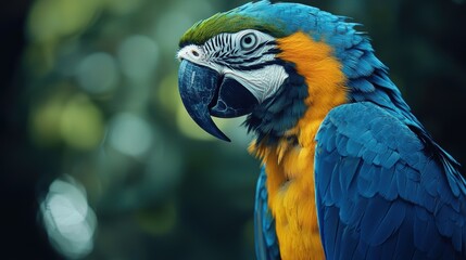 Obraz premium Vibrant Parrot with Striking Colors and Detail