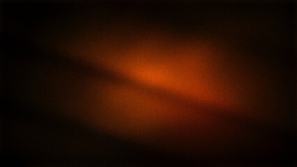 Dark abstract gradient featuring warm orange hues softly transitioning into deep shadows with a grainy texture. Perfect for moody backgrounds, wallpapers, and creative digital projects