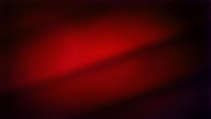 Fototapeta premium Dark abstract gradient with bold red hues and soft transitions of purple, enhanced by a grainy texture. Perfect for dramatic backgrounds, wallpapers, and creative projects
