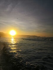 Obraz premium sunset over the sea