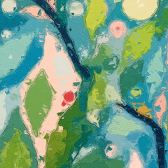 Oil paintings and various flowers, roses, peonies, dragonflies, ducks, birds, landscapes, animals, abstract beauty of flowers