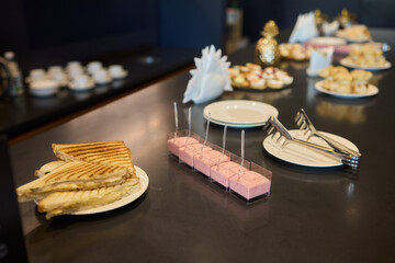 Explore Elegant Appetizers and Desserts Set designed for your Special Occasion event