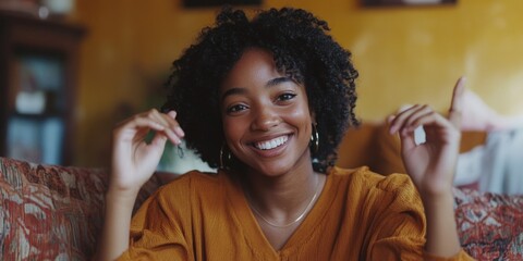 Joyful Celebration: A Moment of Triumph and Gratitude