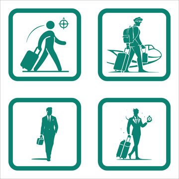  Sleek Travel Icons for the Modern Professional