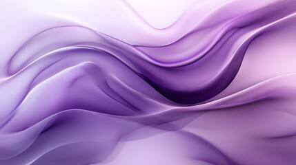 Abstract background with smooth lines in purple and violet colors 3d render