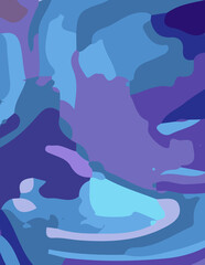 abstract background poster with untidy waves Illustration