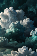 Fototapeta premium blue sky with clouds
