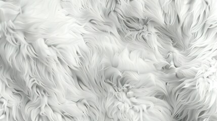 Obraz premium Abstract White Furry Texture Background