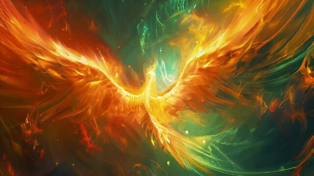 Resilience is the phoenix of the spirit, rising from the ashes of adversity with renewed strength: Picture resilience as a phoenix, symbolizing the ability to bounce back from challenges and emerge