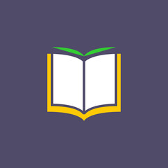 College logo concept vector design illustration