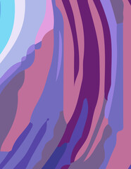 abstract background poster with untidy waves Illustration