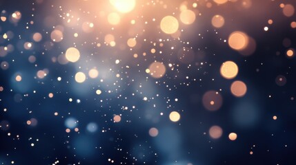 Obraz premium A dreamy background of shimmering bokeh lights in soft colors, creating a magical atmosphere.
