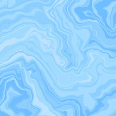 Obraz premium Smooth Light Blue Marbled Surface – Elegant Background for Wallpaper, Website, or Header