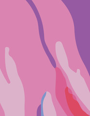 abstract background poster with untidy waves Illustration