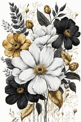 background with flowers