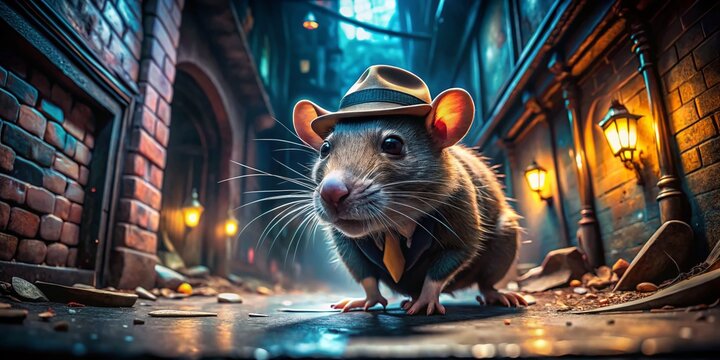 Underworld Chronicles: The Gangster Rat's Life in Shadows