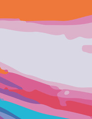 abstract background with untidy waves Illustration