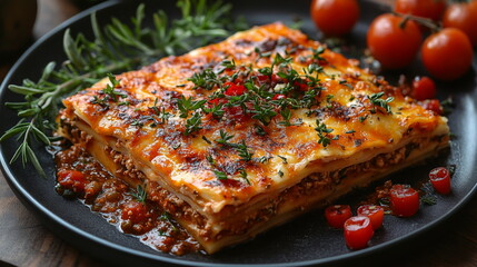 Savoring Layers of Authentic Italian Bolognese Lasagna Delight