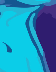 abstract background with untidy waves Illustration