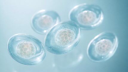 Ethereal Transparency in Cellular Structures and Fluid Dynamics