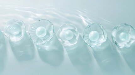 Ethereal Transparency in Cellular Structures and Fluid Dynamics