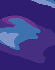 abstract background with untidy waves Illustration