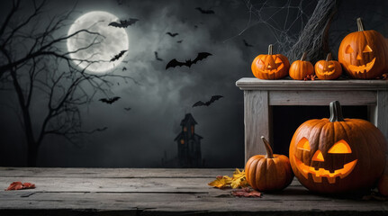 a halloween background in portrait