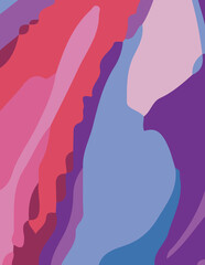 abstract background with untidy flalt abstract background for poster and bannerwaves Illustration