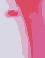 abstract background with untidy flalt abstract background for poster and bannerwaves Illustration