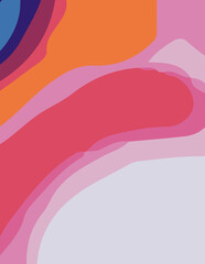 abstract background with untidy flalt abstract background for poster and bannerwaves Illustration