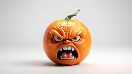 Angry orange