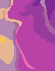 abstract background with untidy flalt abstract background for poster and bannerwaves Illustration