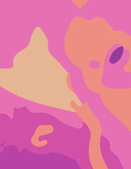 abstract background with untidy flalt abstract background for poster and bannerwaves Illustration
