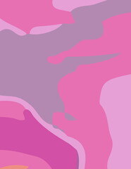 abstract background with untidy flalt abstract background for poster and bannerwaves Illustration