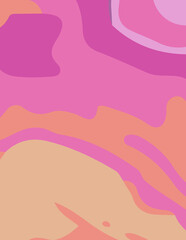 abstract background with untidy flalt abstract background for poster and bannerwaves Illustration