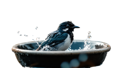 Feathered Friend Bath Time Splash