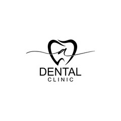 signature letter dentsl logo design
