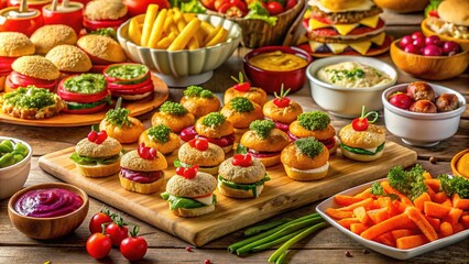 Delicious Snack Delights - Mouthwatering Finger Food Ideas for Your Next Gathering, Tasty Appetizers, Bite-sized Treats, Perfect for Parties, Quick Snacks, Gourmet Finger Food, Savory Nibbles