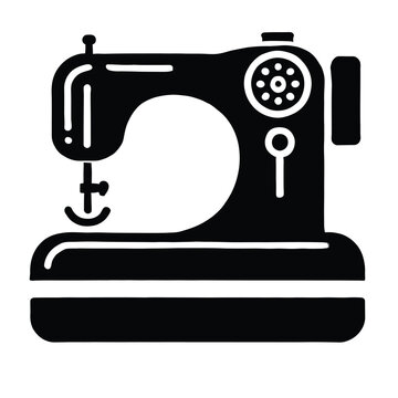 recommend clip art: Sewing Machine Silhouette