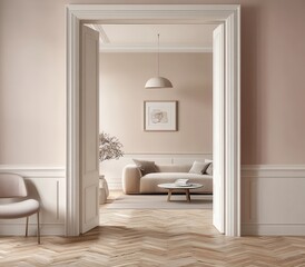 Elegant Minimalist Living Room