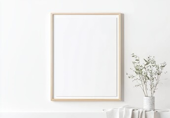 Minimalist Frame and Plant