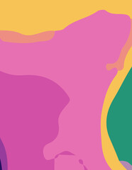 abstract background with untidy waves Illustration