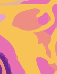 abstract background with untidy waves Illustration