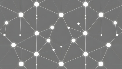 Geometric seamless pattern with connected line and dots. Graphic background connectivity. Modern stylish polygonal backdrop for your design, illustration, raster illustration isolated with white hig