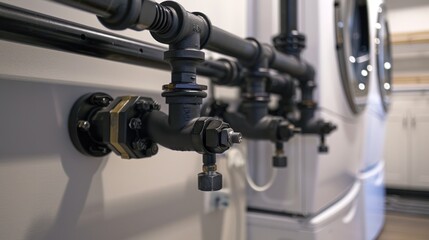 Fototapeta premium Industrial Plumbing