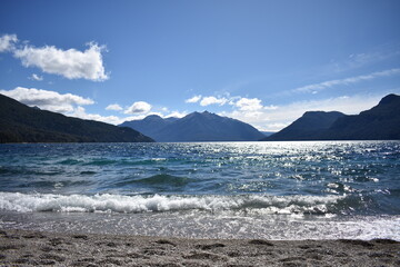 Lake and mountain